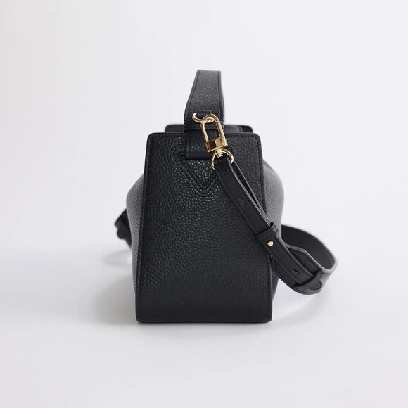 The Horse Clementine Bag - Black with Gold Hardware - Picture 5 of 10